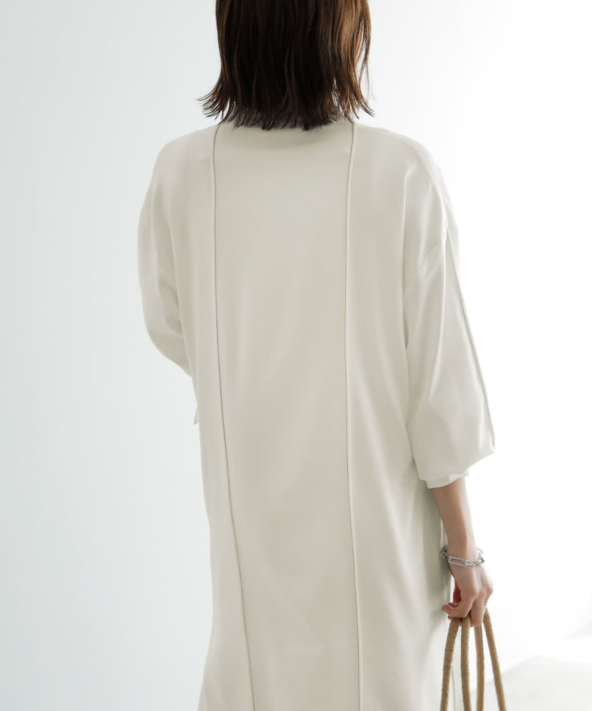 着用イメージ 167cm 02サイズ　ホワイト