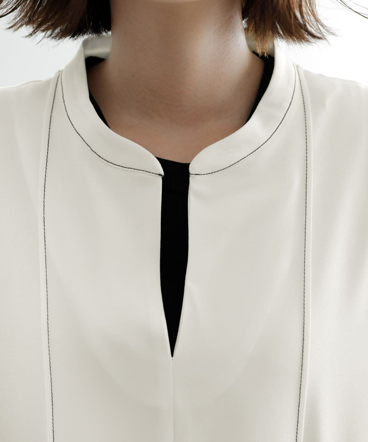 着用イメージ 167cm 02サイズ　ホワイト