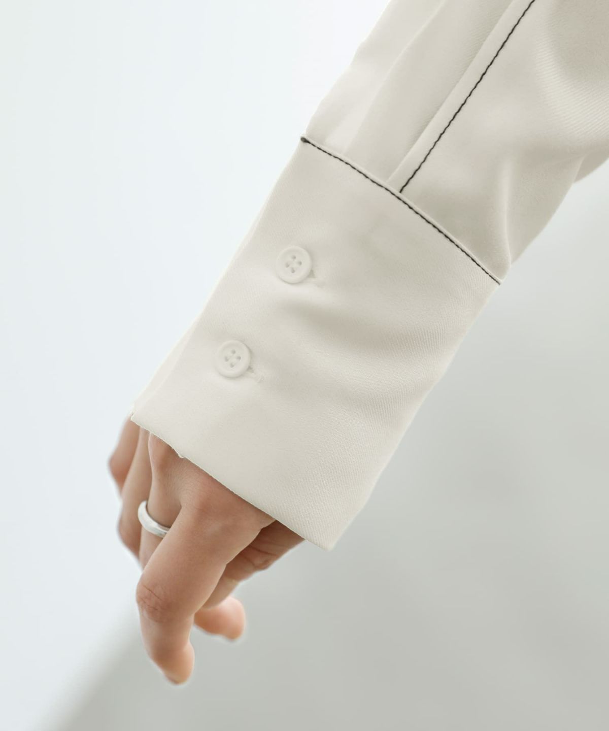 着用イメージ 167cm 02サイズ　ホワイト