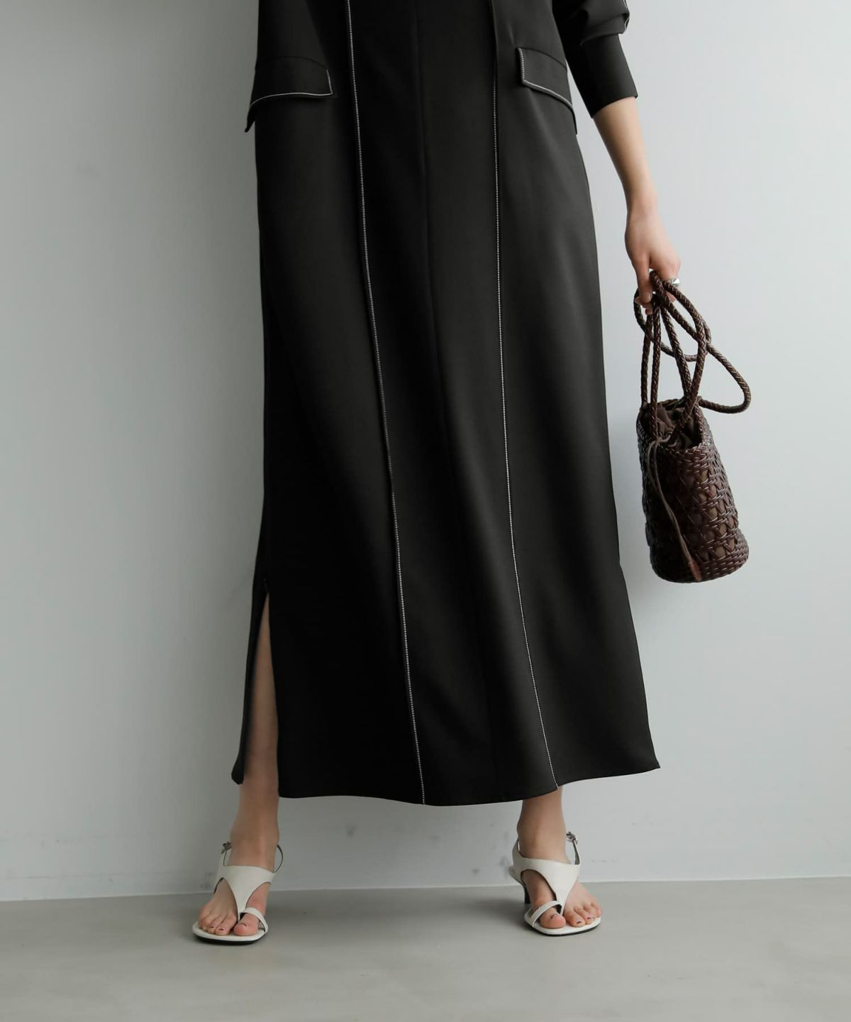 着用イメージ 167cm 02サイズ　ブラック