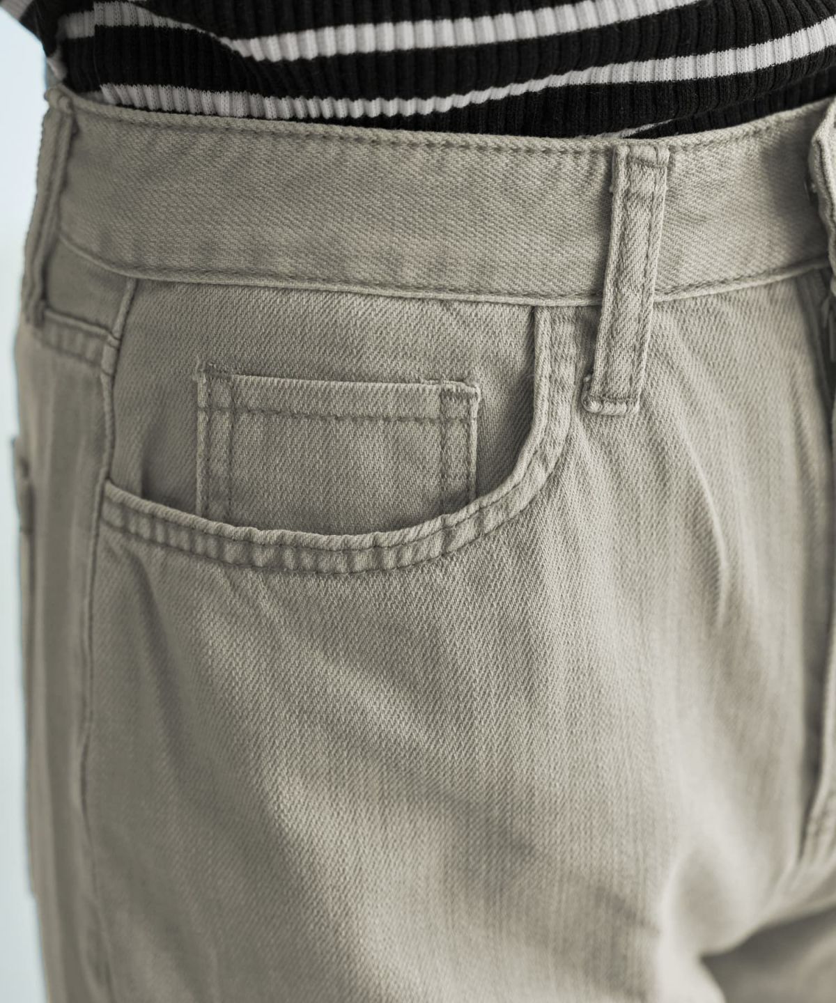 着用イメージ 166cm Sサイズ　カーキ