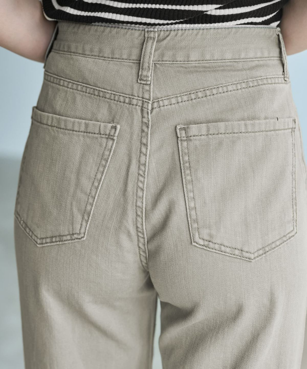 着用イメージ 166cm Sサイズ　カーキ