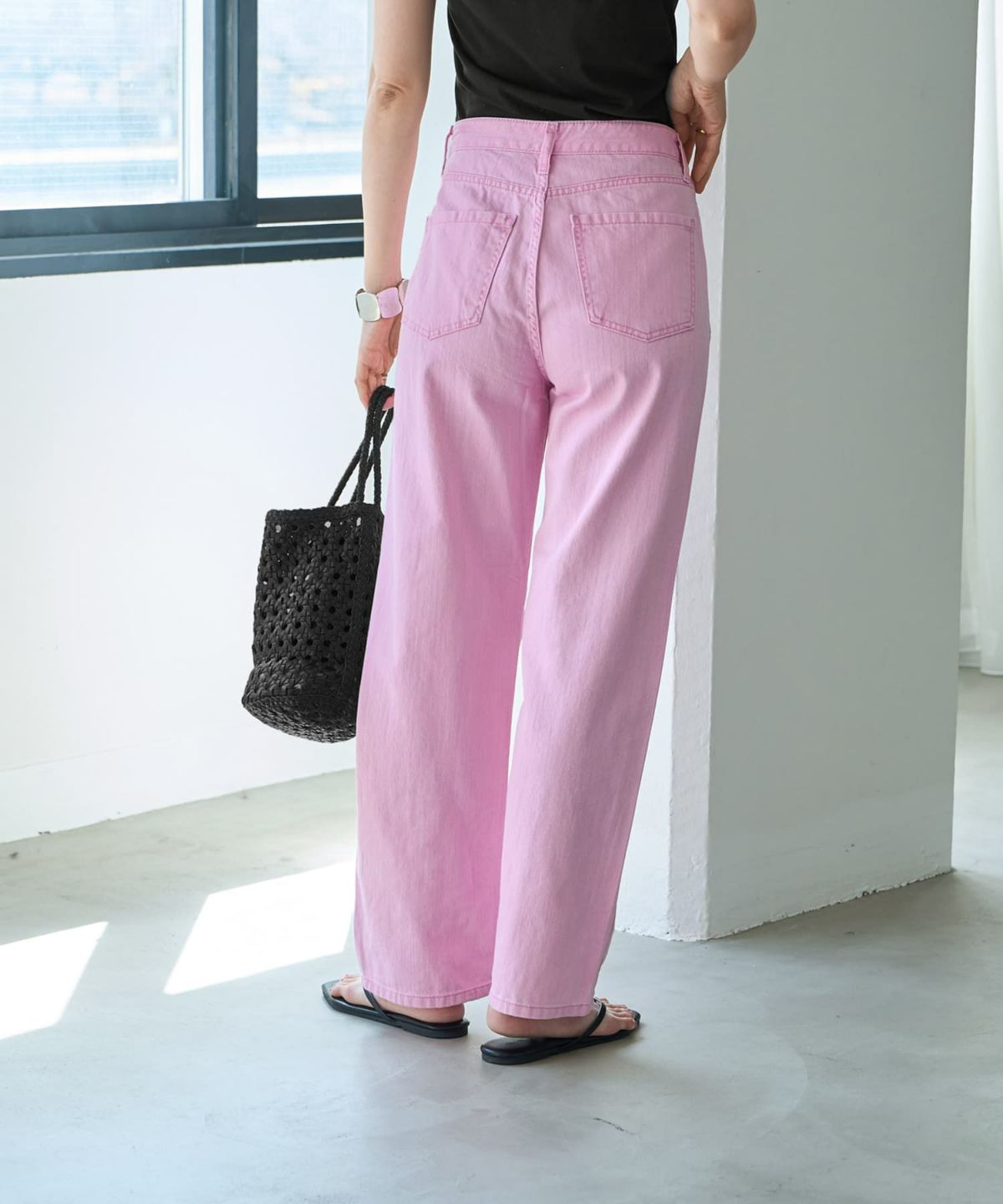 着用イメージ 166cm Sサイズ　ピンク