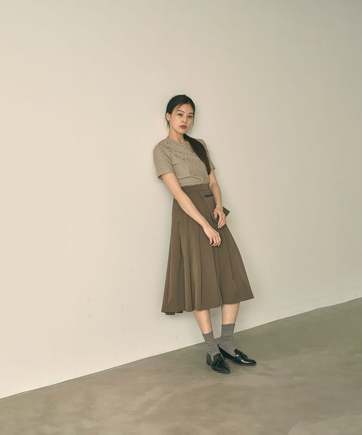 着用イメージ　164cm MOCHA