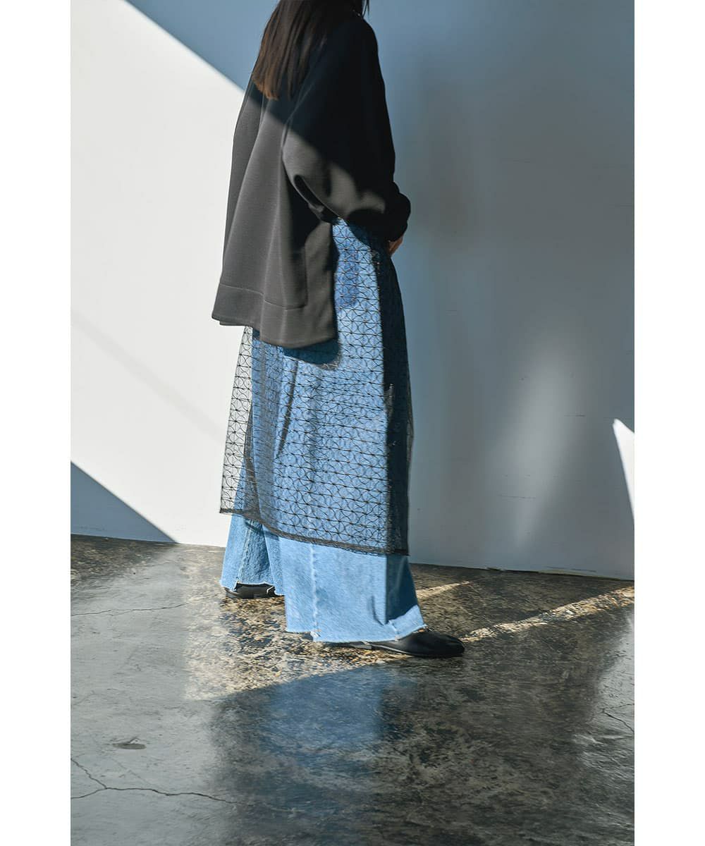 着用イメージ　165cm 　BLACK