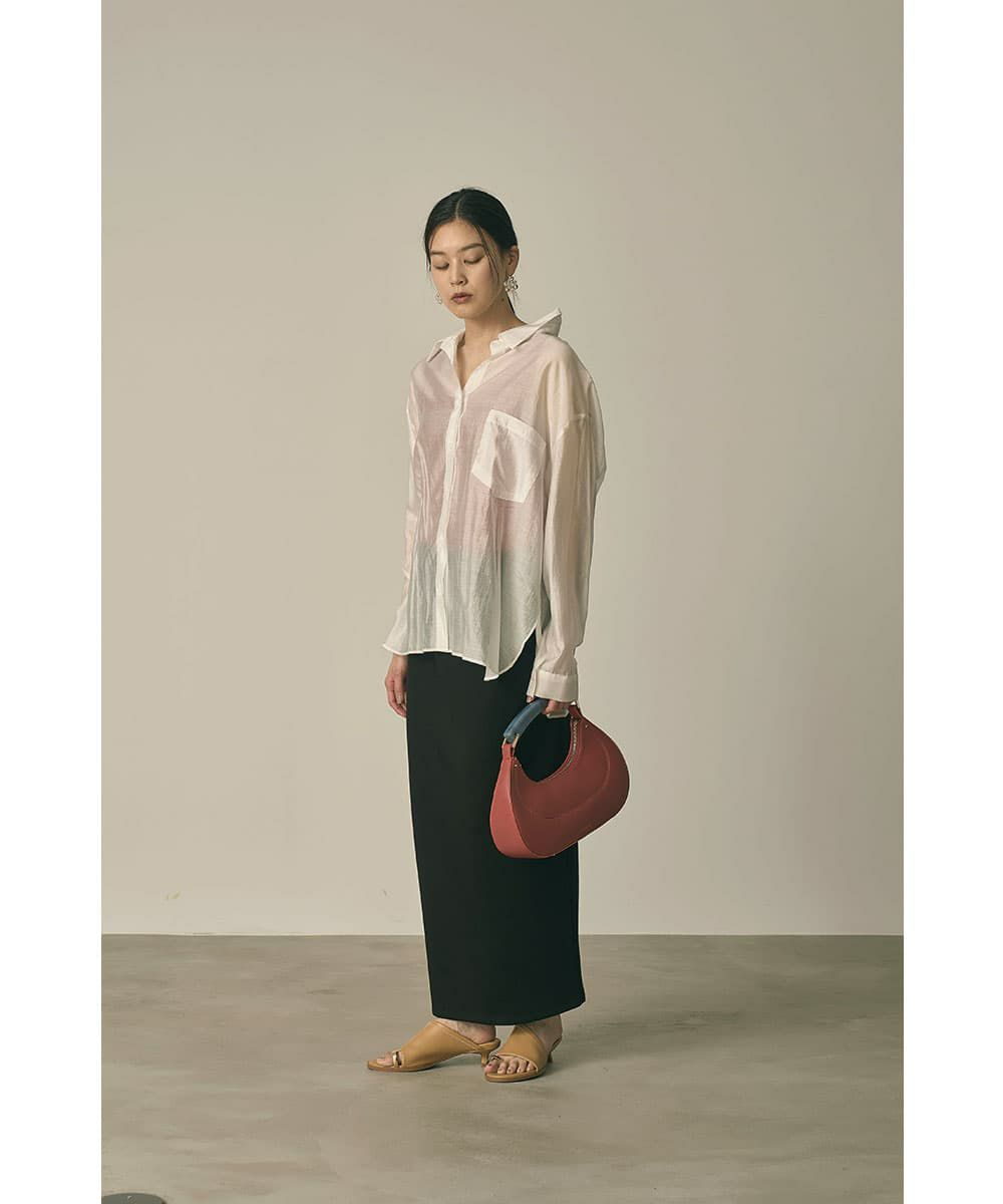 着用イメージ 164cm(Tsize) BLACK