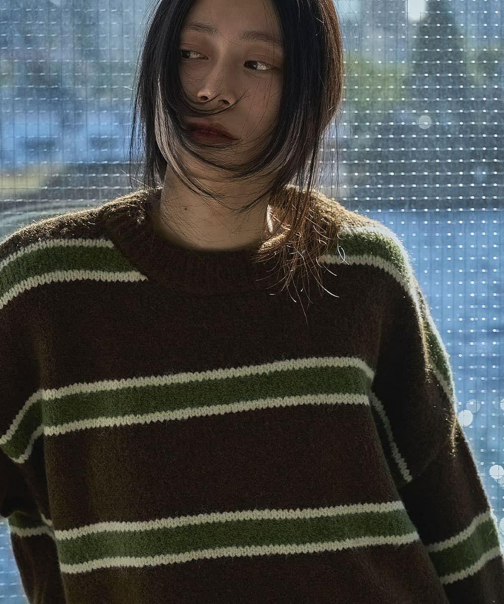 着用イメージ　164cm BROWN