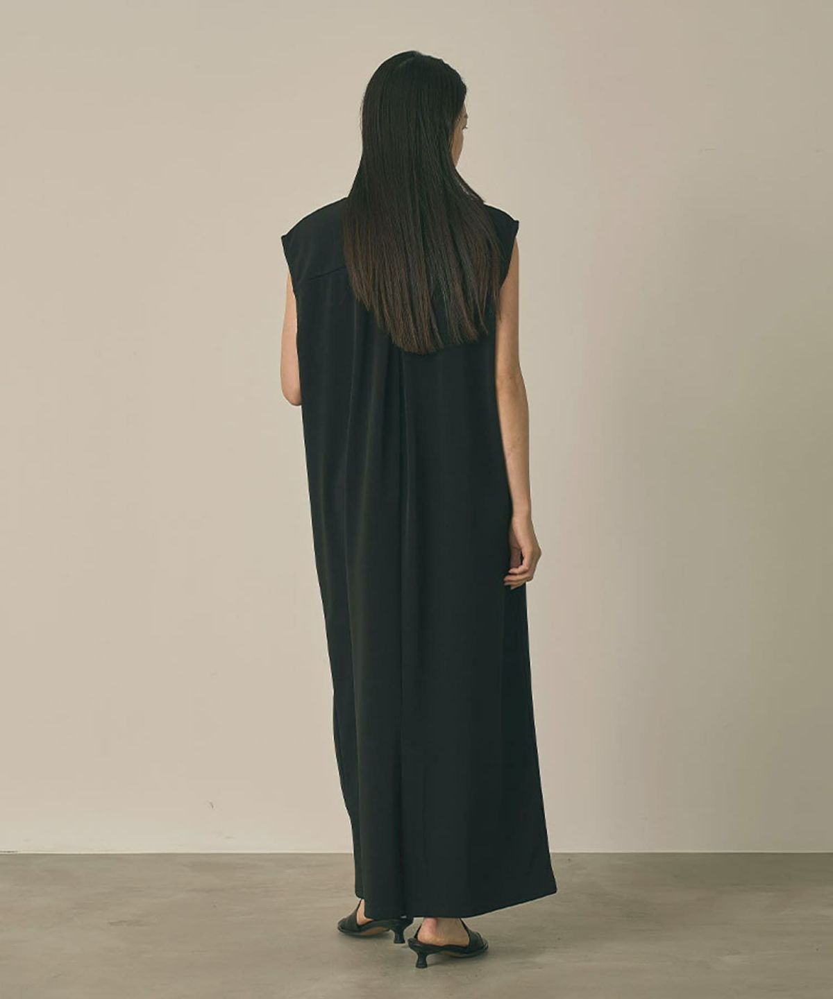 着用イメージ 164cm(Tsize) BLACK