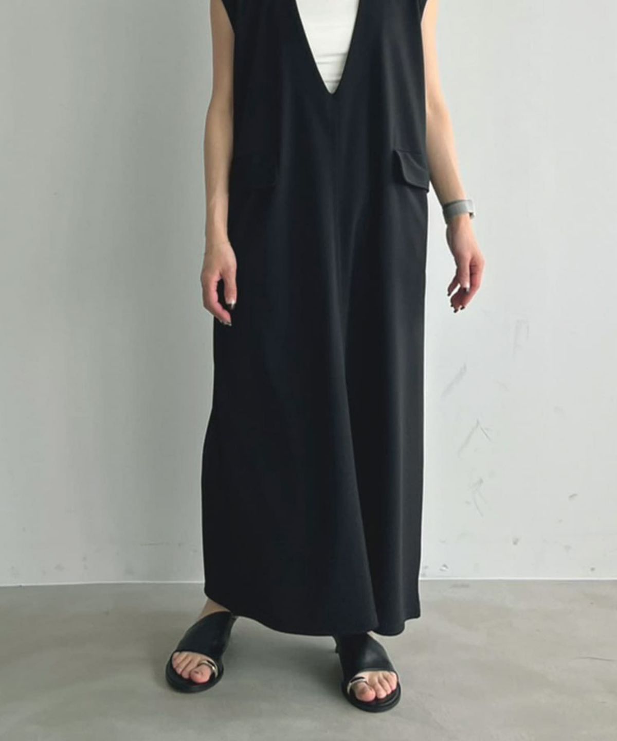 着用イメージ 153cm(Msize) BLACK