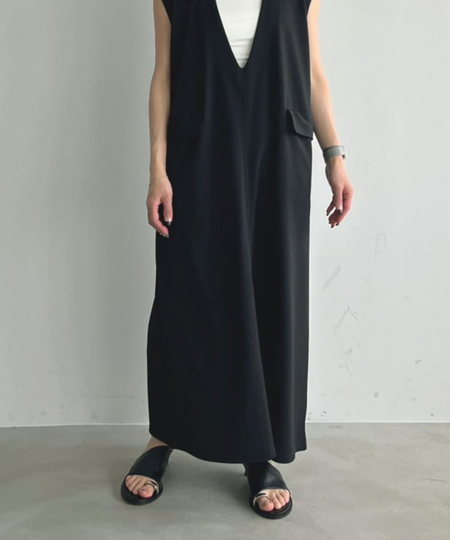 着用イメージ 153cm(Msize) BLACK
