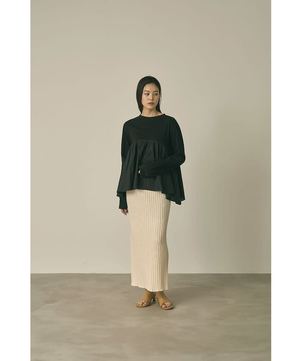 着用イメージ 164cm BLACK