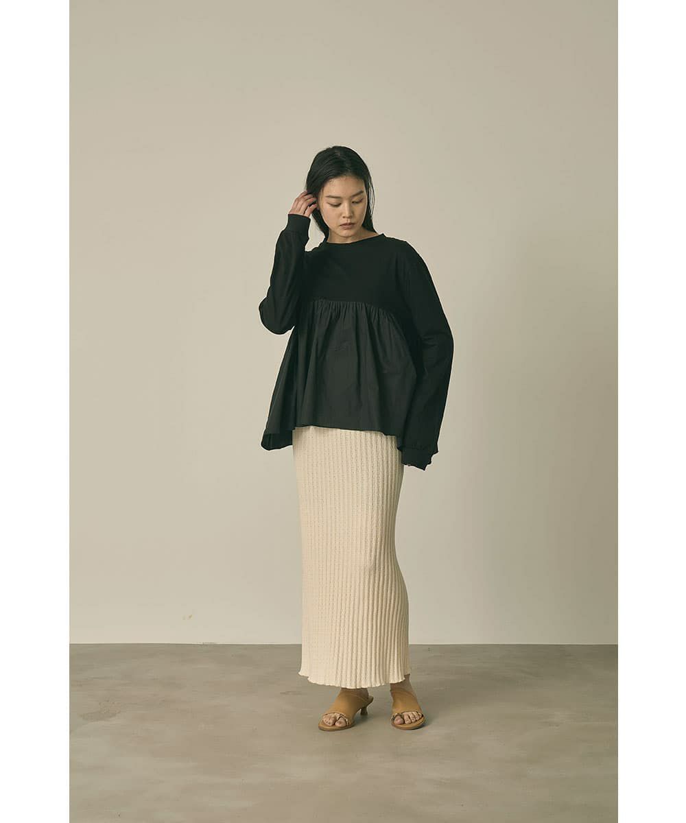 着用イメージ 164cm BLACK