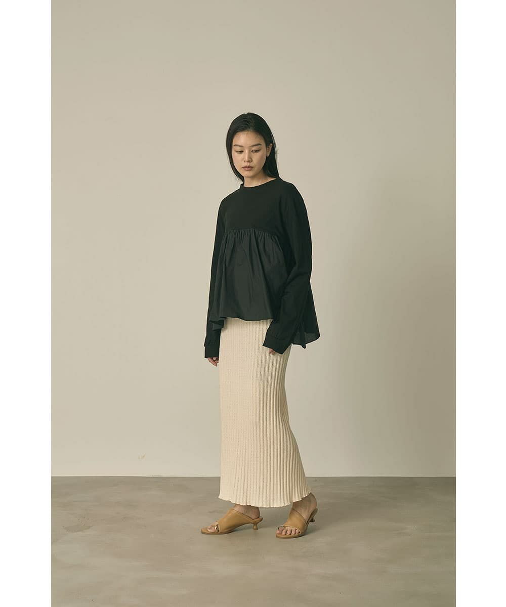 着用イメージ 164cm BLACK