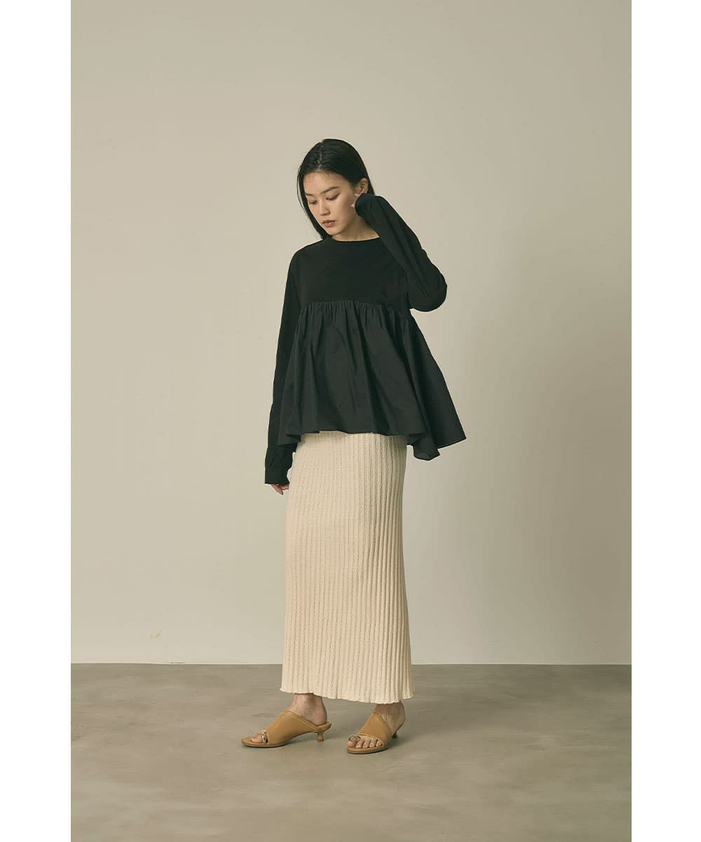 着用イメージ 164cm BLACK