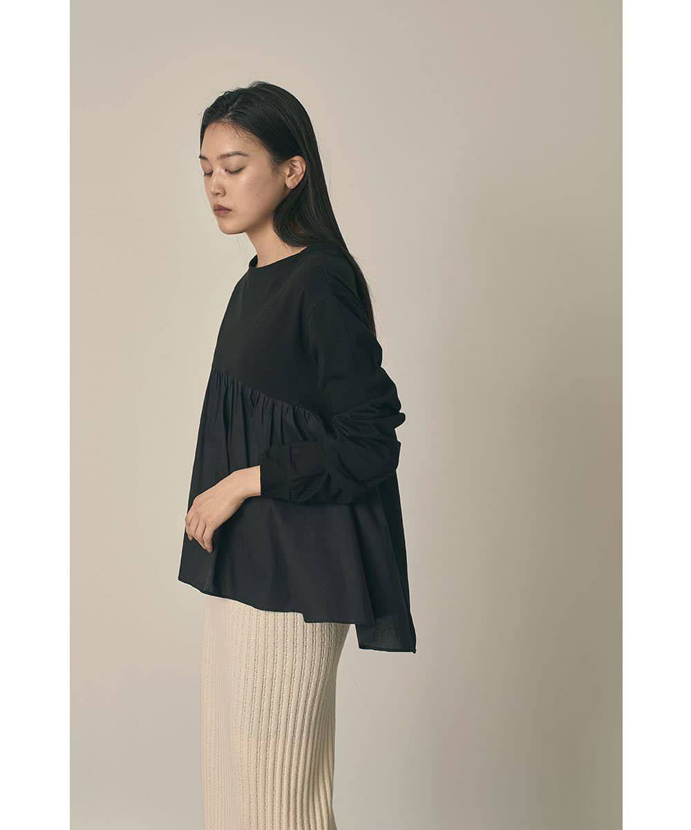 着用イメージ 164cm BLACK