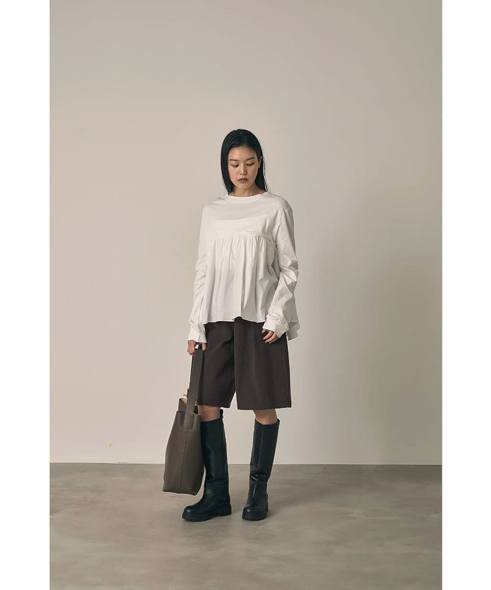 着用イメージ 164cm OFFWHITE