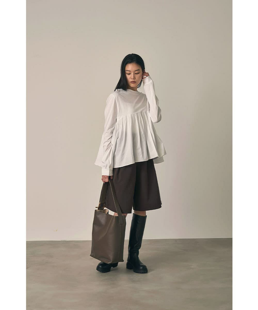 着用イメージ 164cm OFFWHITE