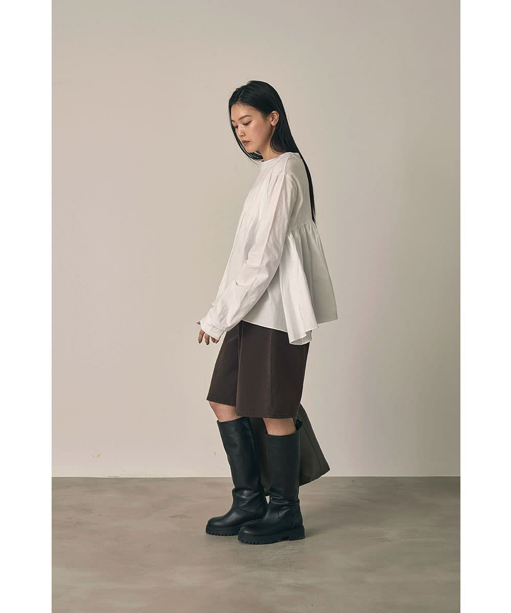 着用イメージ 164cm OFFWHITE