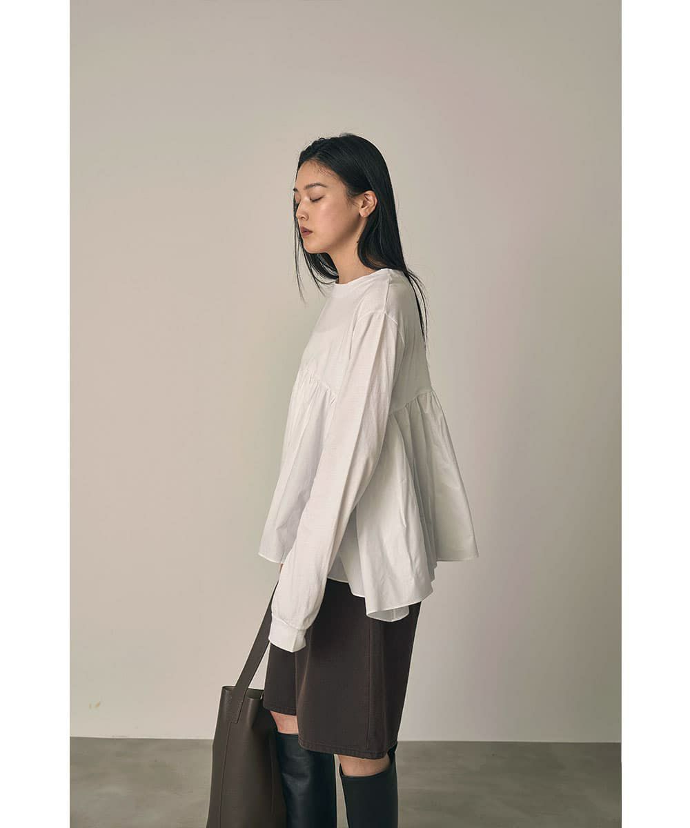 着用イメージ 164cm OFFWHITE