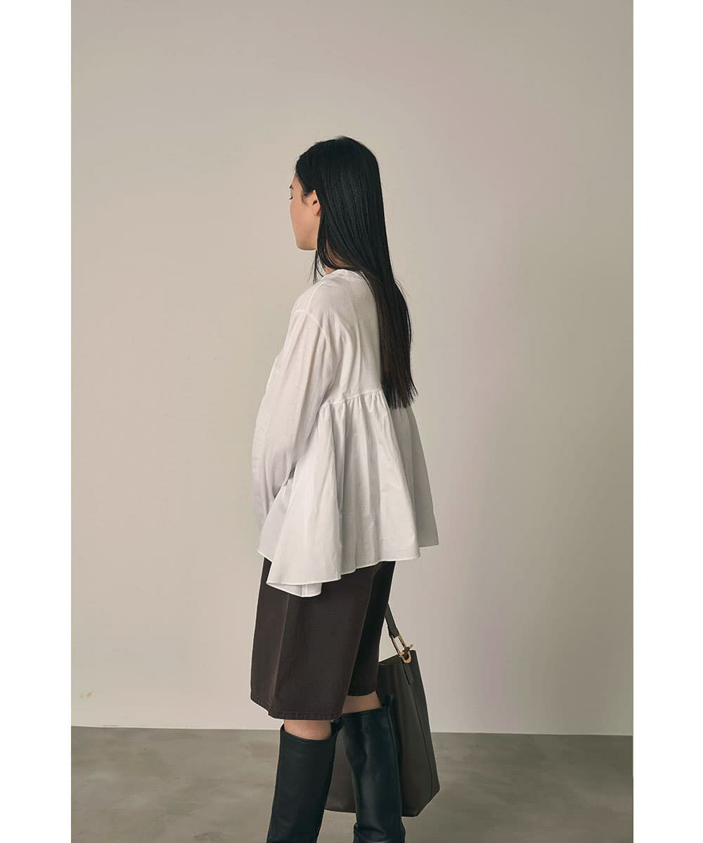 着用イメージ 164cm OFFWHITE