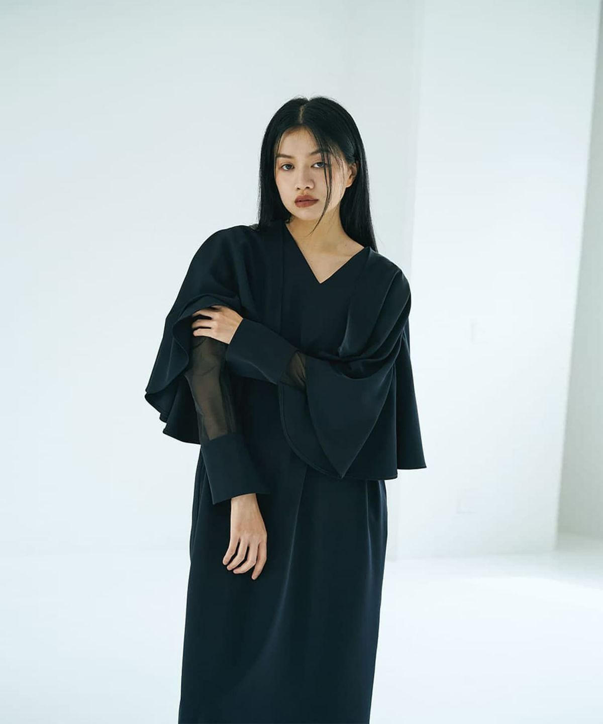 着用イメージ 168cm NAVY