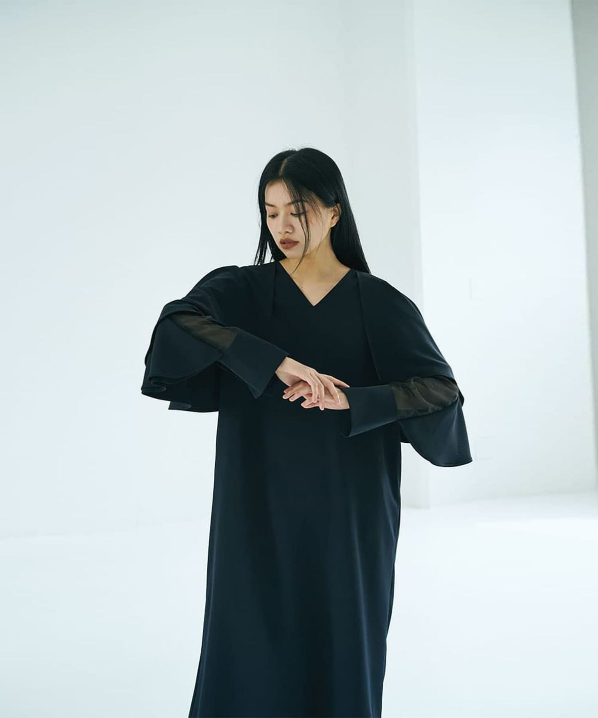 着用イメージ 168cm NAVY