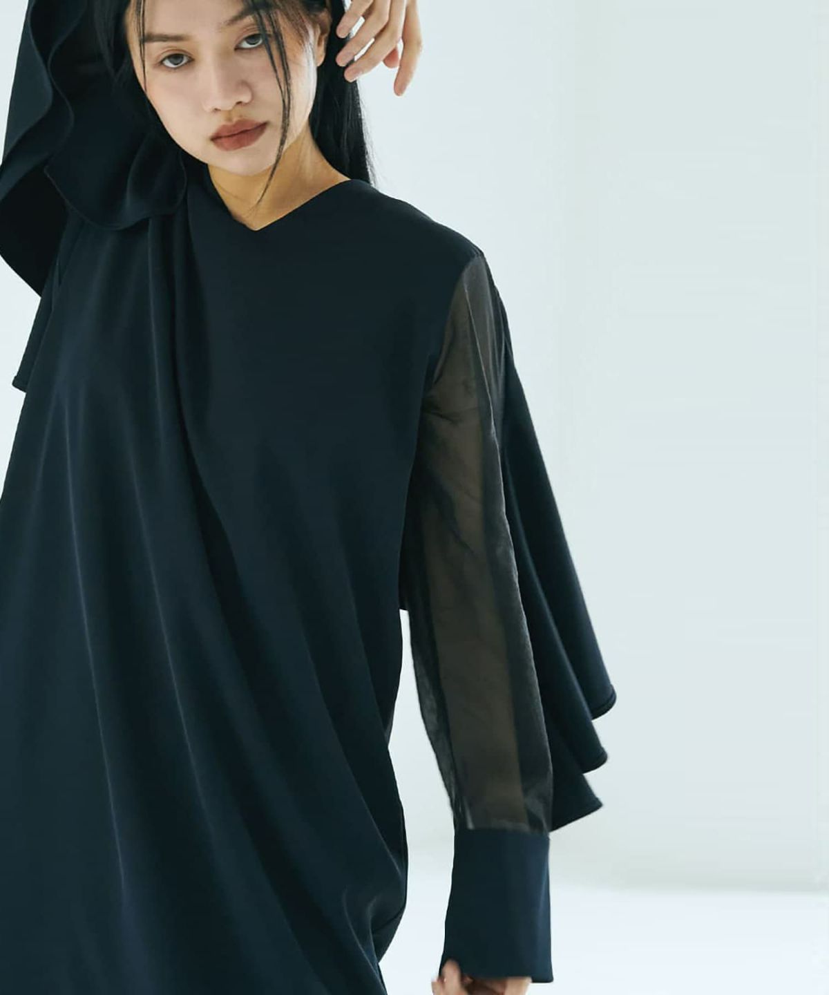 着用イメージ 168cm NAVY