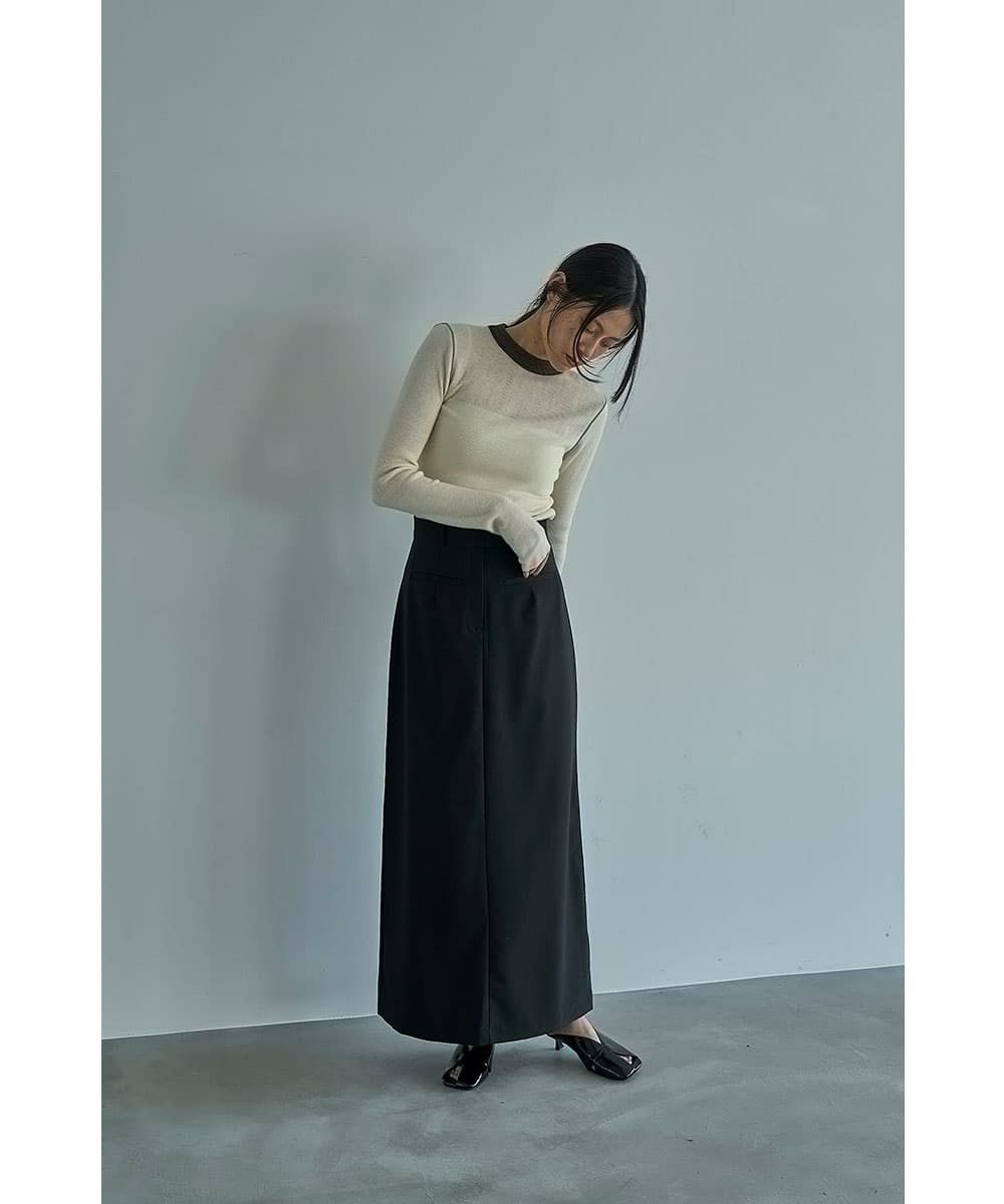 着用イメージ 164cm BLACK
