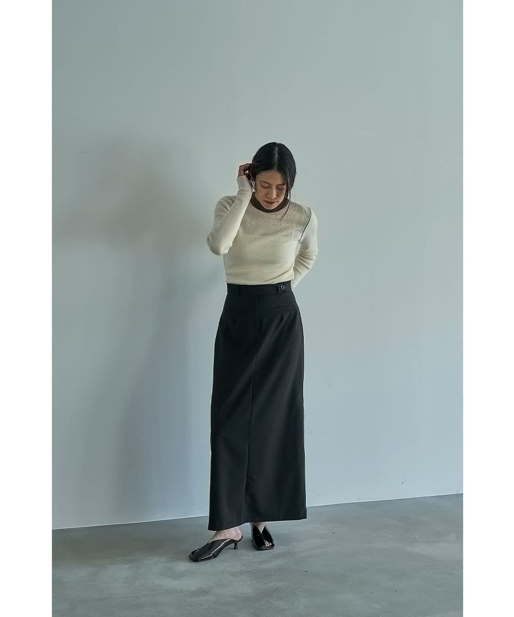 着用イメージ 164cm BLACK