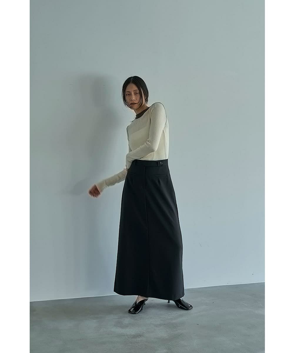 着用イメージ 164cm BLACK