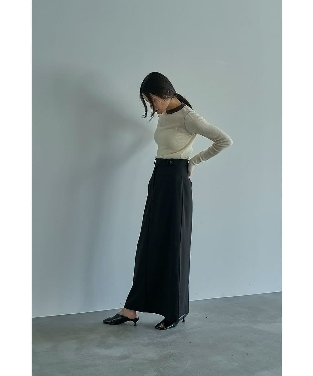 着用イメージ 164cm BLACK