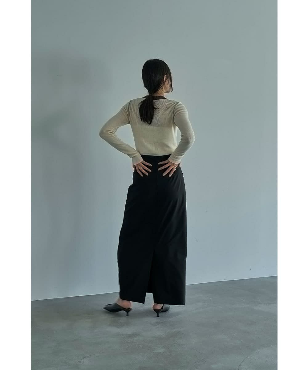 着用イメージ 164cm BLACK
