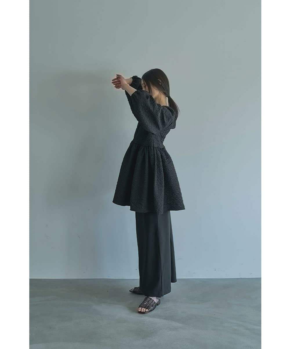 着用イメージ 164cm BLACK