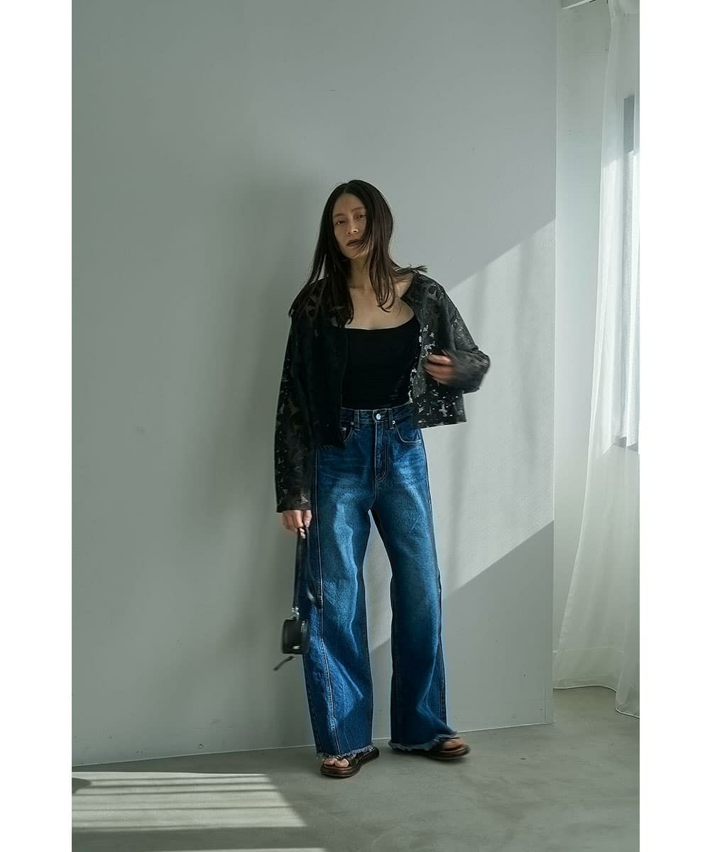 着用イメージ  164cm INDIGO