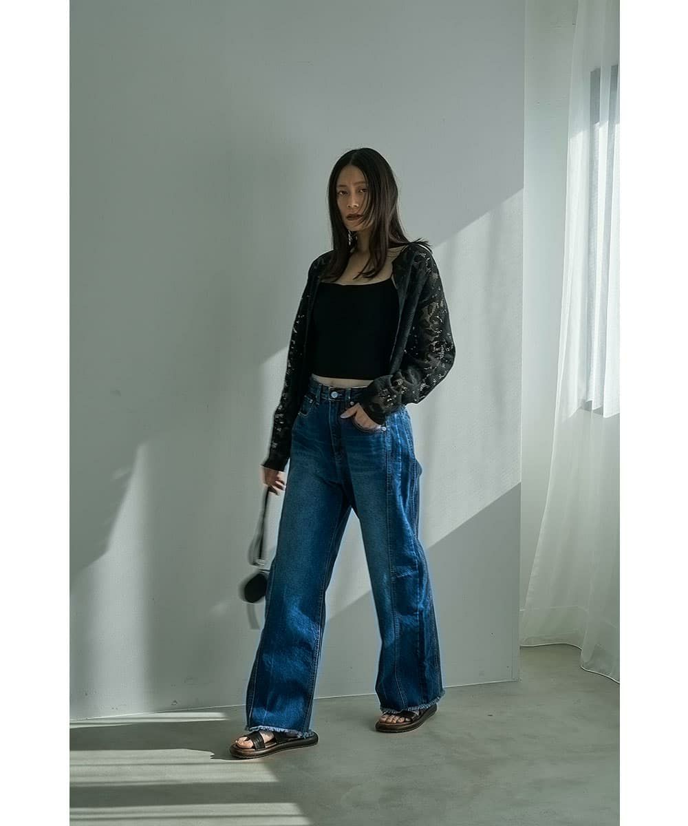 着用イメージ  164cm INDIGO