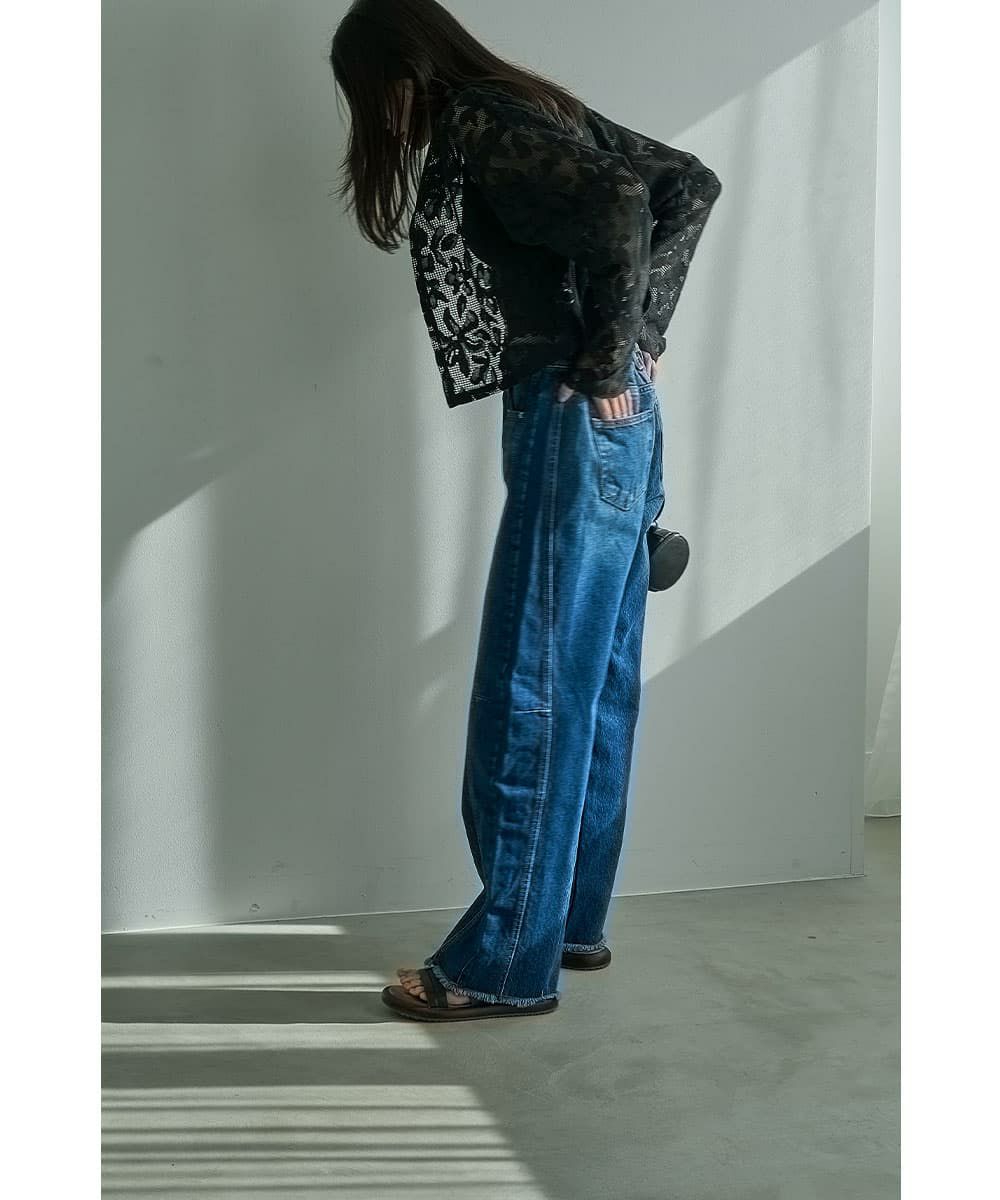 着用イメージ  164cm INDIGO