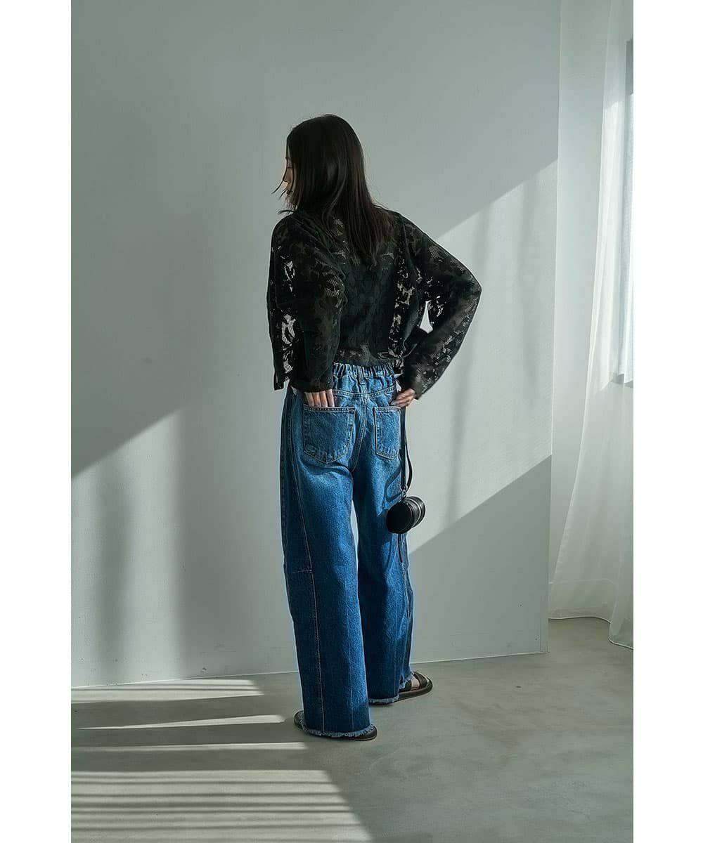 着用イメージ  164cm INDIGO