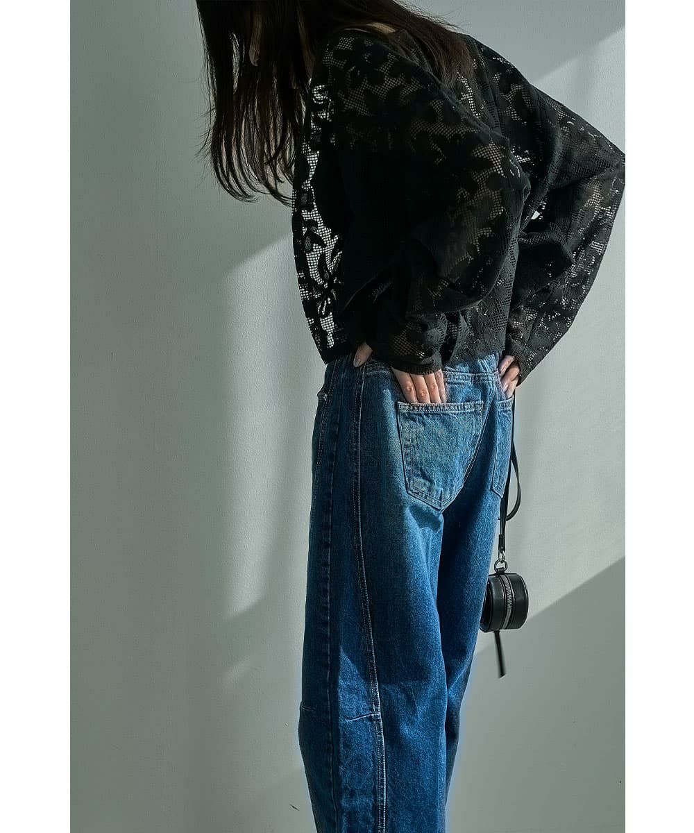 着用イメージ  164cm INDIGO