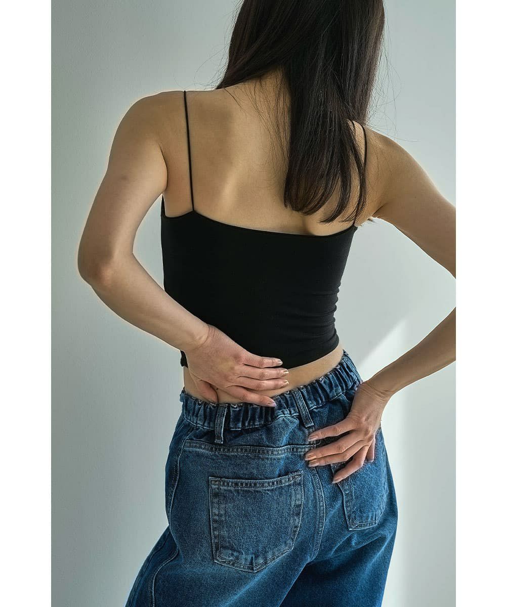 着用イメージ 164cm BLACK