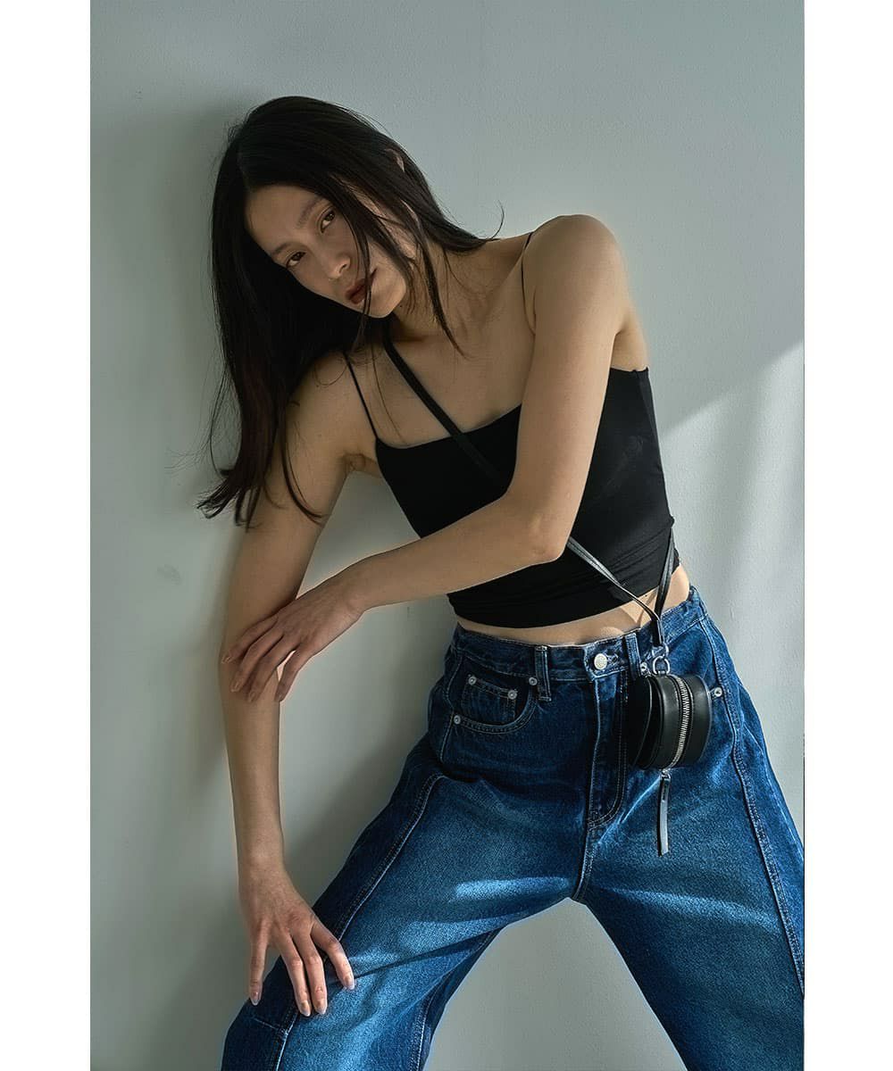 着用イメージ 164cm BLACK