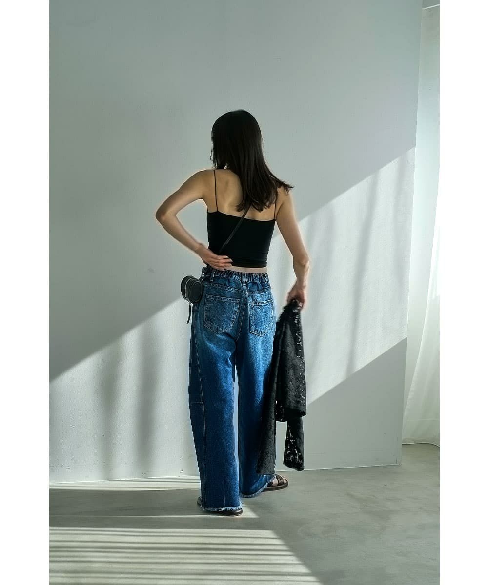 着用イメージ 164cm BLACK