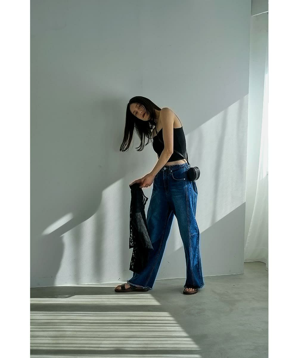 着用イメージ 164cm BLACK