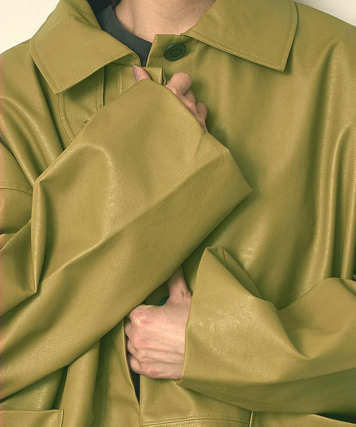 着用イメージ 164cm CLAY YELLOW