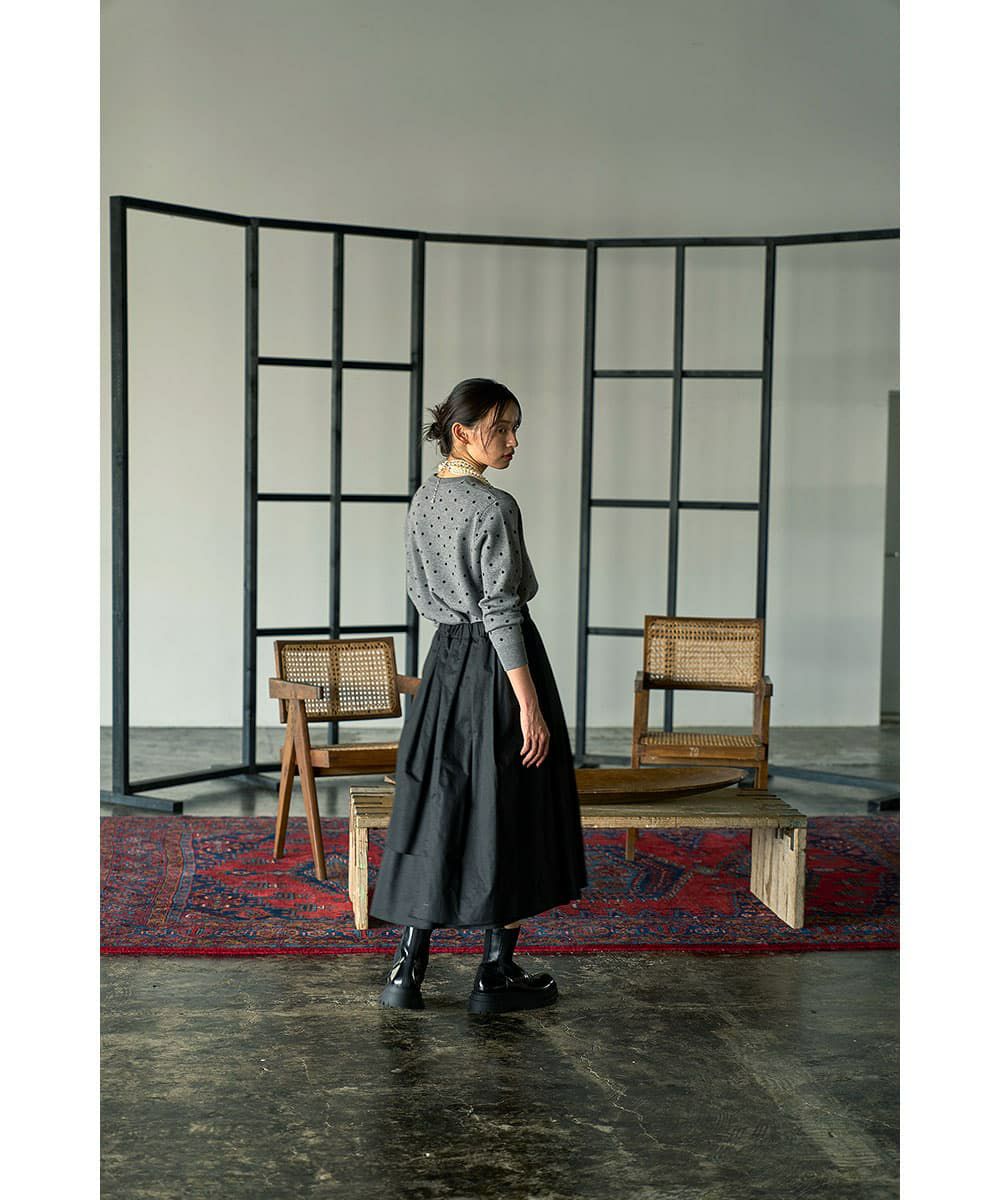 着用イメージ　165cm BLACK