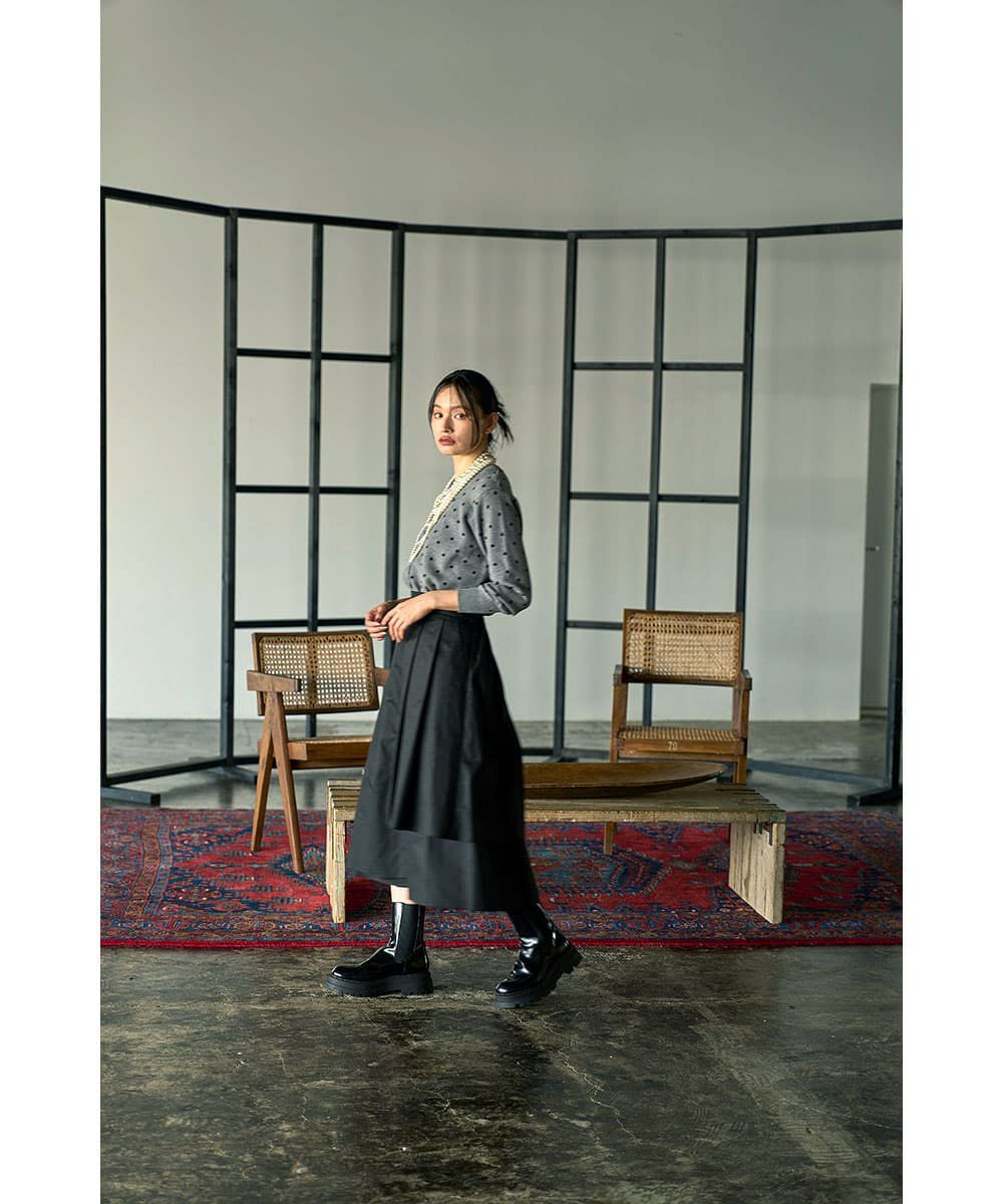 着用イメージ　165cm BLACK