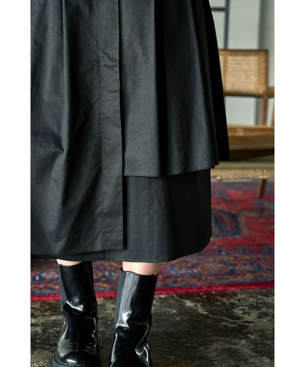 着用イメージ　165cm BLACK