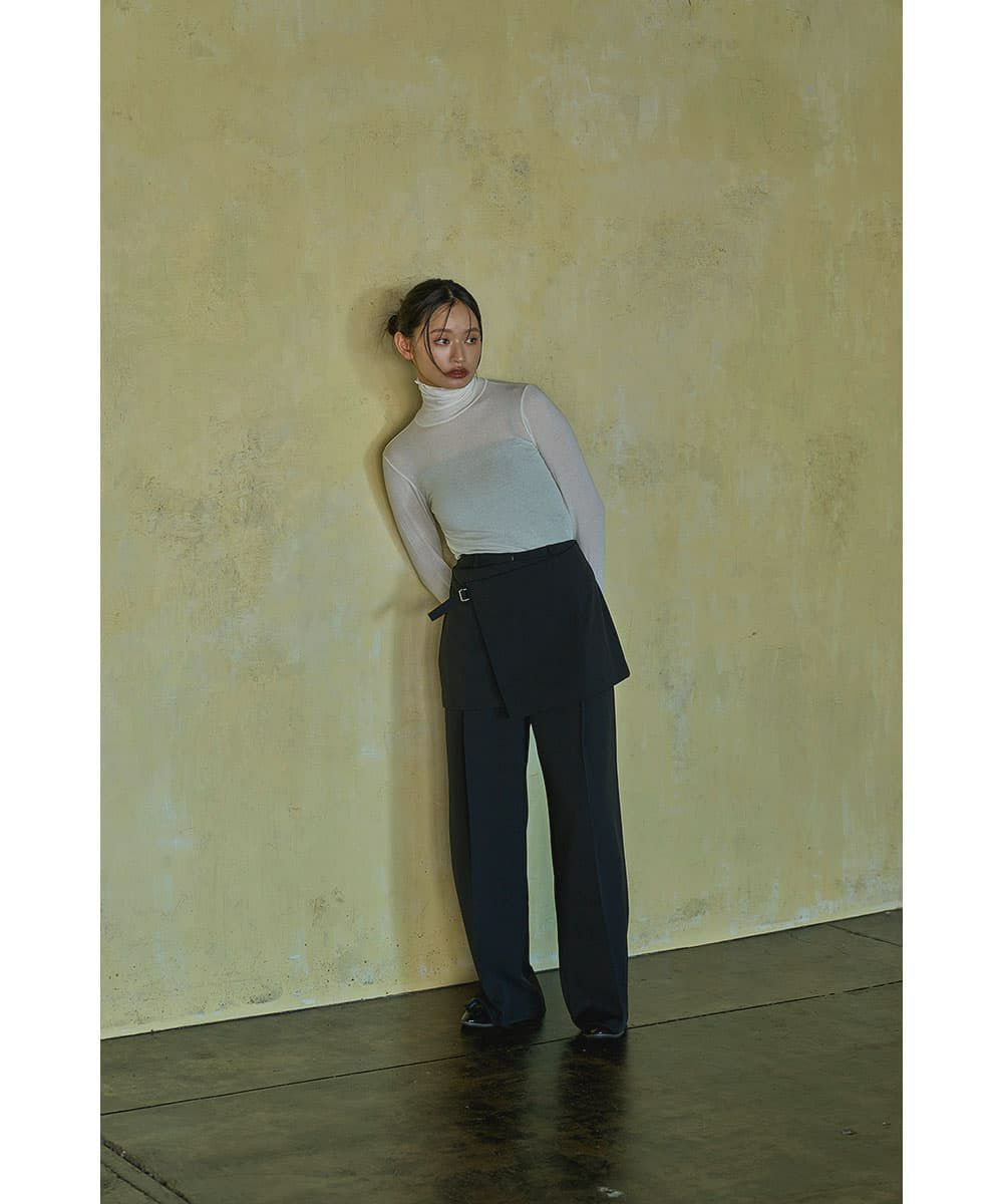 着用イメージ　165cm BLACK