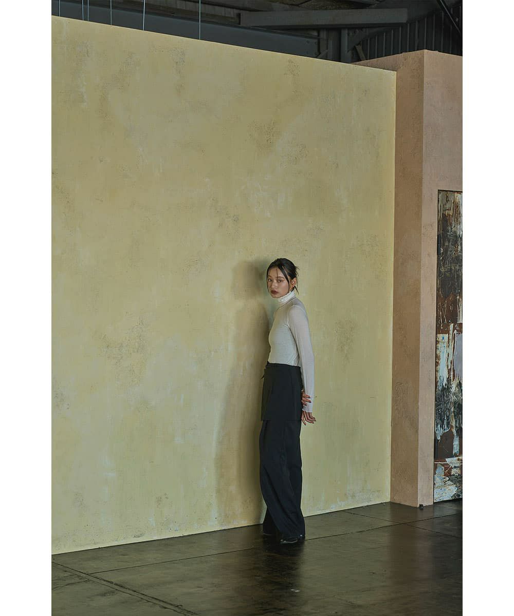 着用イメージ　165cm BLACK