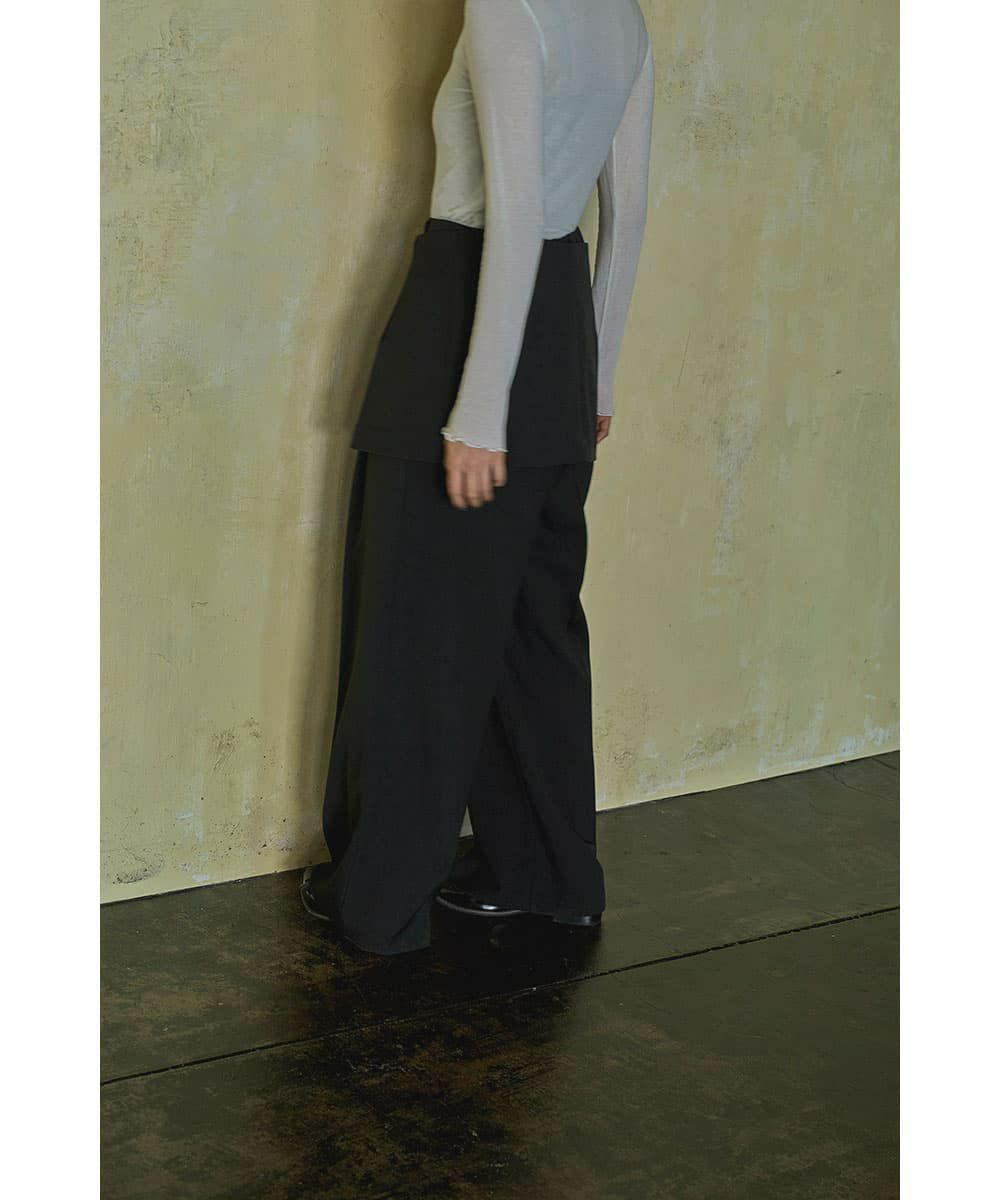 着用イメージ　165cm BLACK