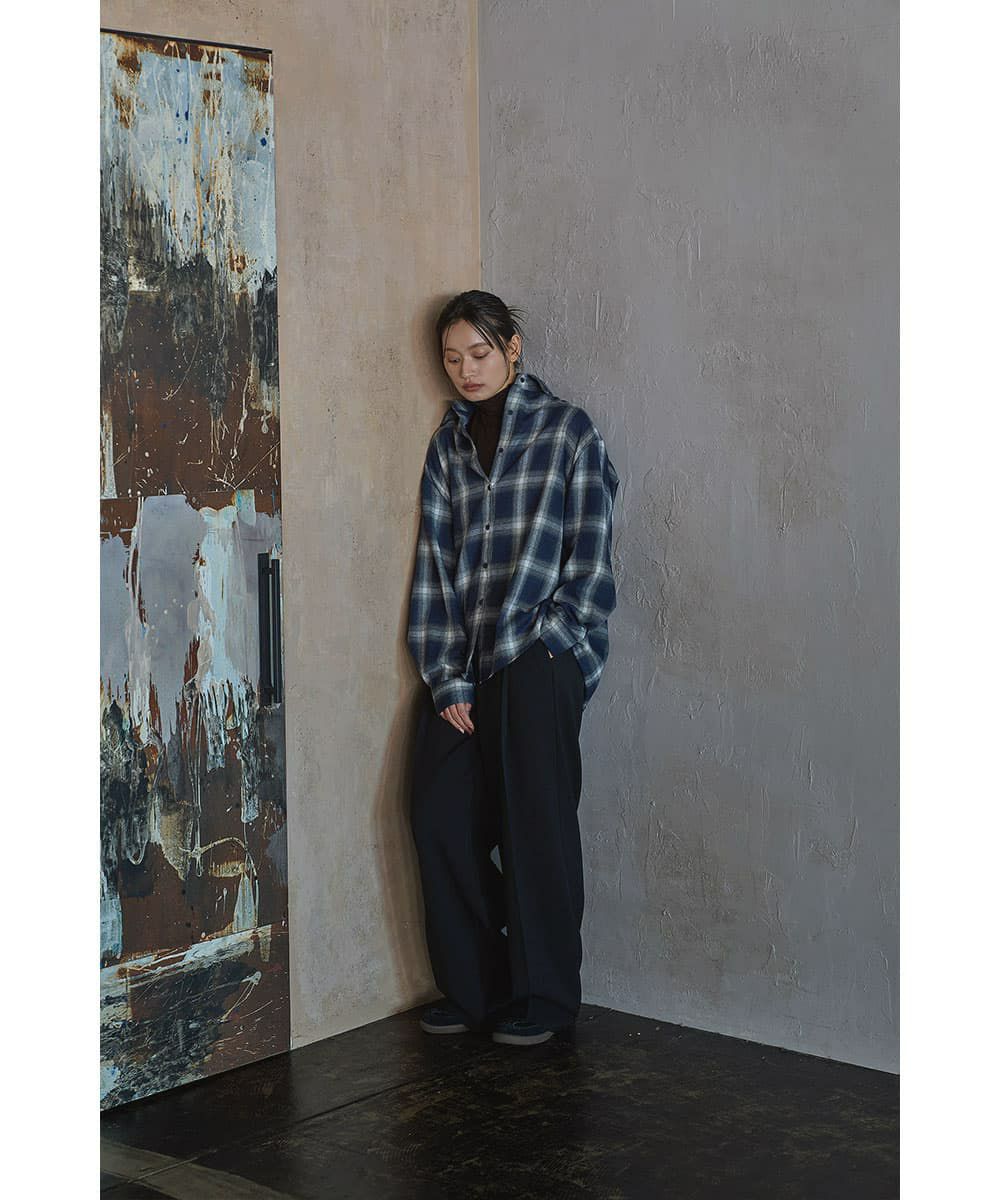 着用イメージ　165cm BLACK